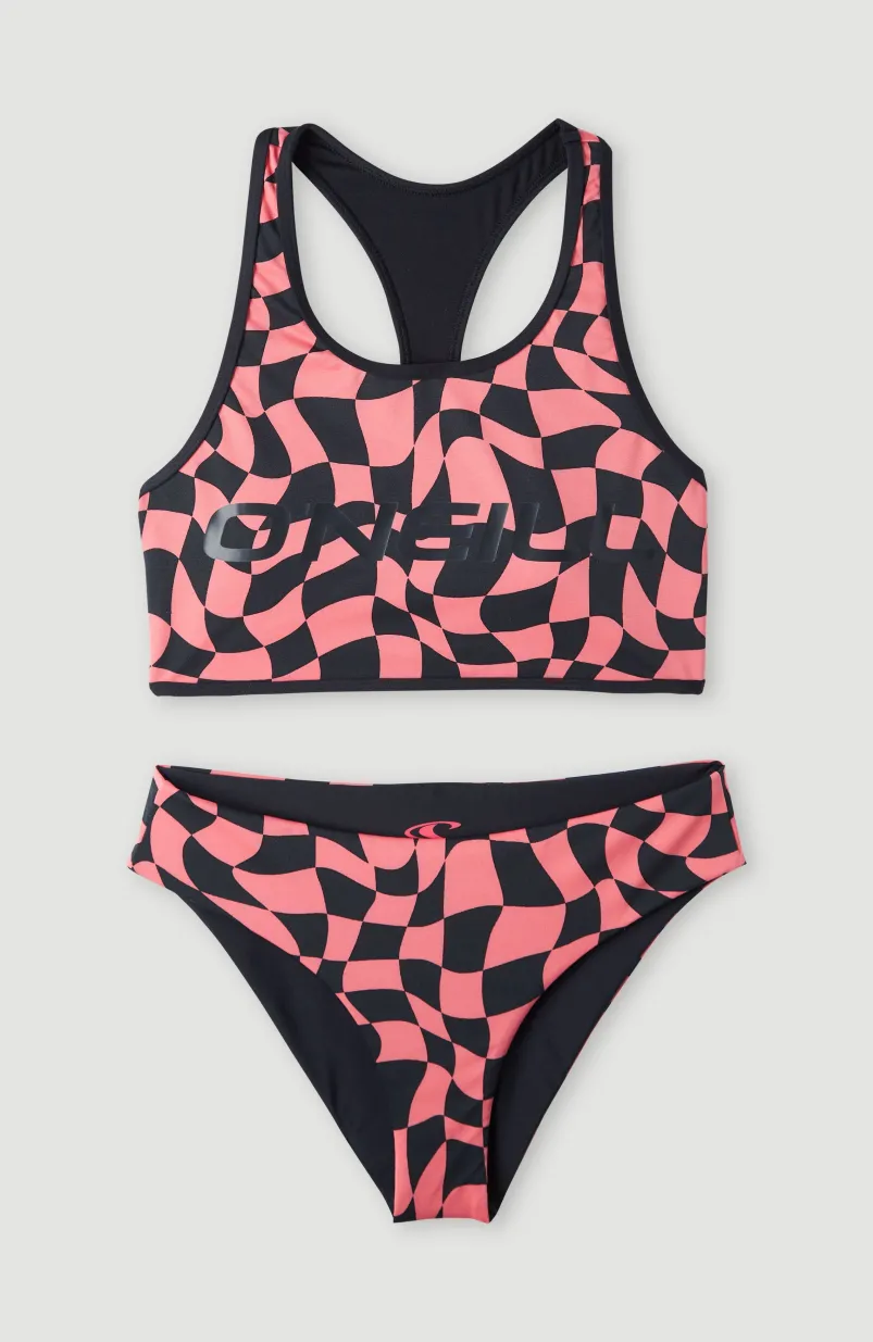 Active O'Neill Sporty Bikiniset | Pink Checkboard