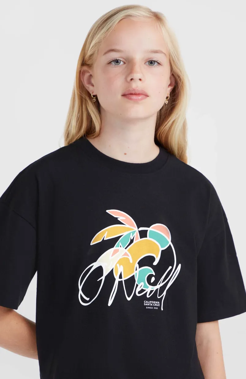 Addy Graphic T-shirt | Black Out