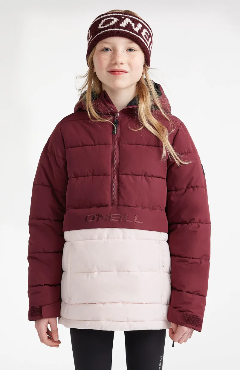 Anorak O'Riginals Puffer | Windsor Wine Colour Block