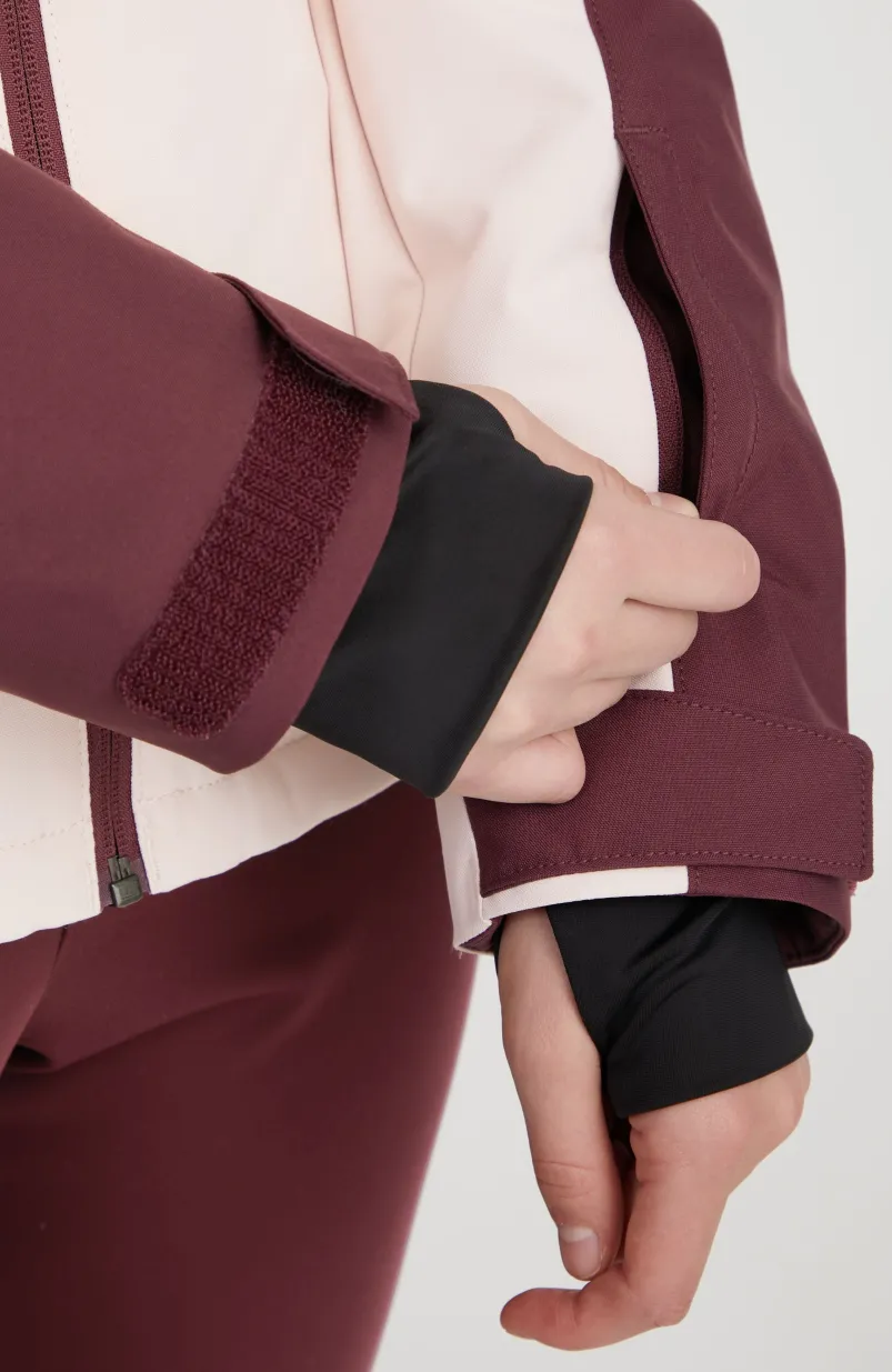 Aplite Wintersportjas | Windsor Wine Colour Block