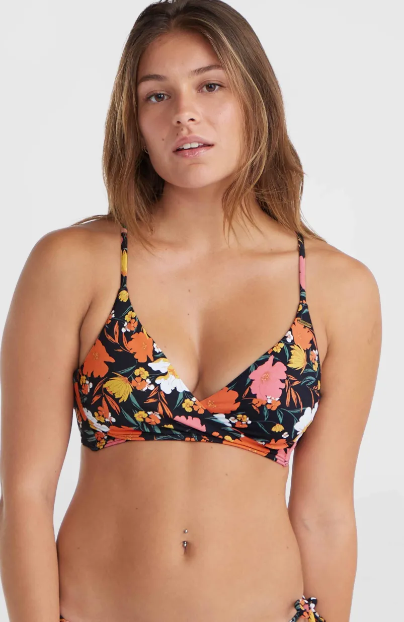 Baay Bikinitop | Black Bluemchen