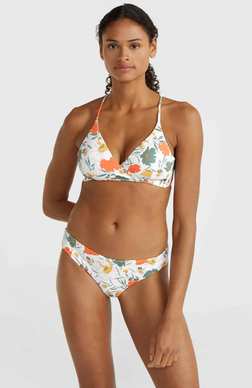 Baay Bikinitop | White Tropical Flower