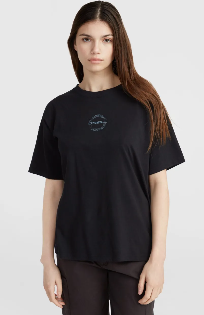 Back Graphic T-shirt | Black Out
