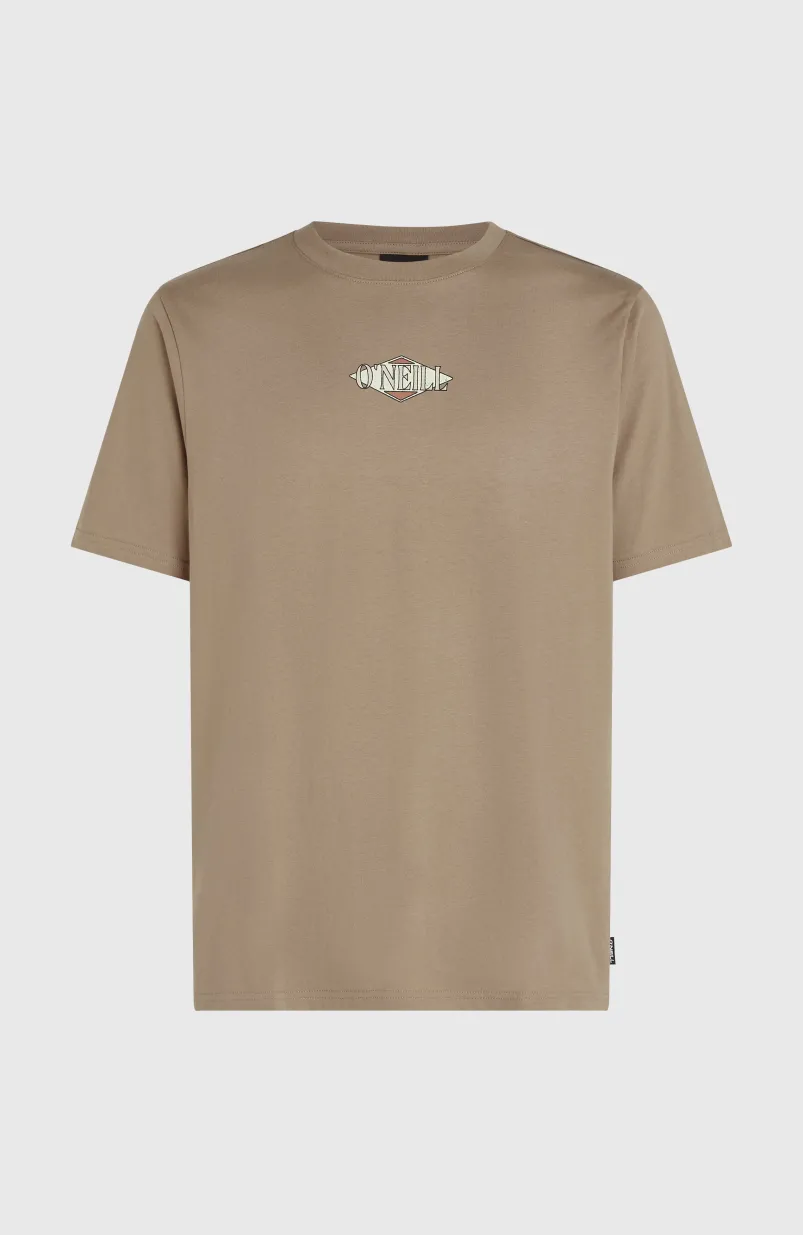 Back Print T-shirt | Concrete