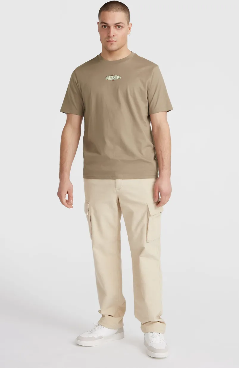 Back Print T-shirt | Concrete