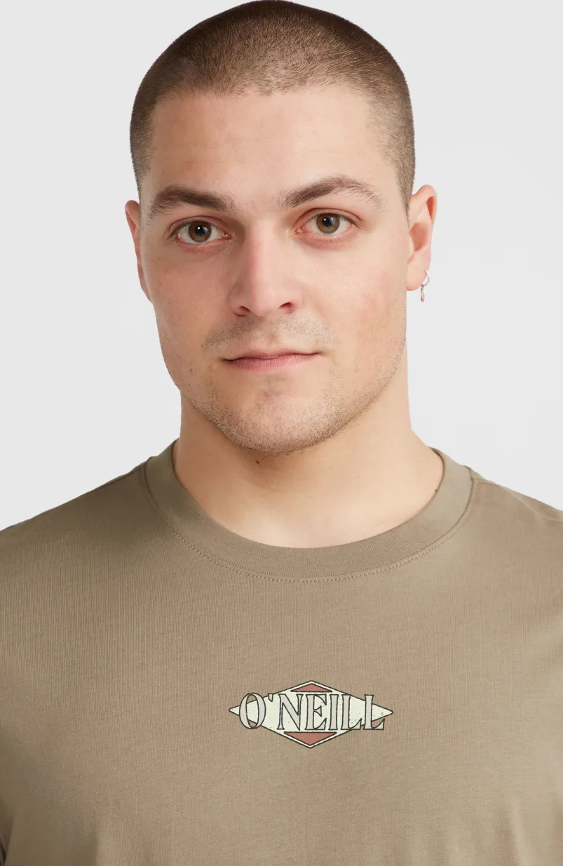 Back Print T-shirt | Concrete