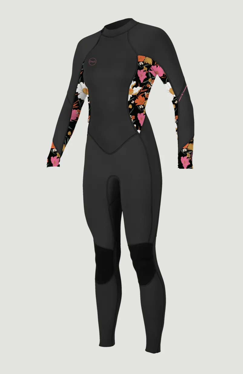 Bahia 3/2 Back Zip Full Womens | BLACK/BLUEMCHEN/BLUEMCHEN