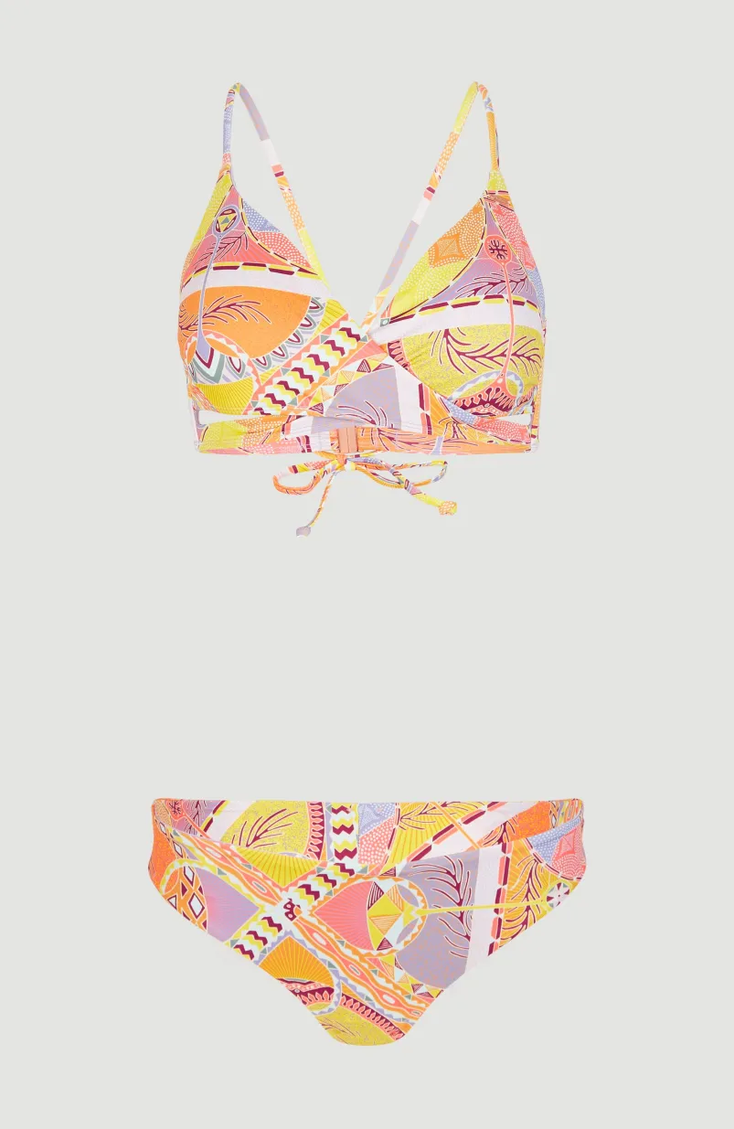 Bikini Baay - Maoi Bralette | Yellow Scarf Print