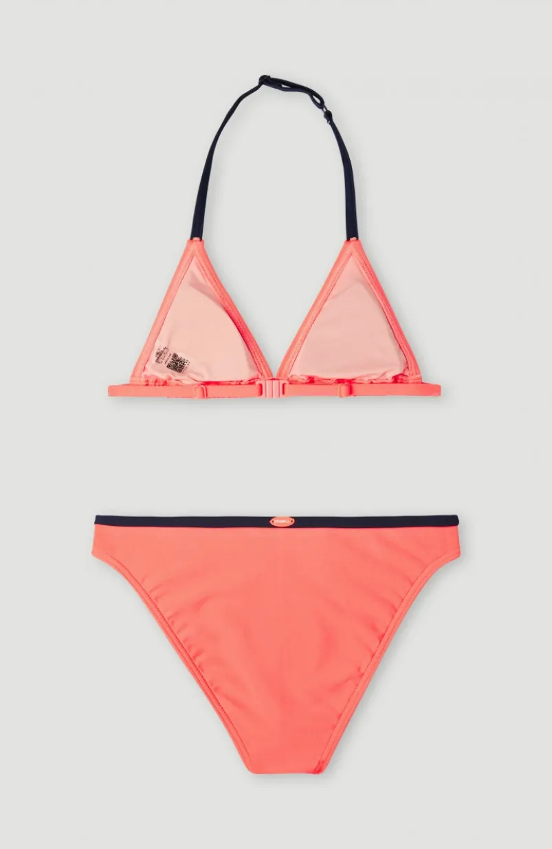 Bikini Essentials Triangle | Neon Coral