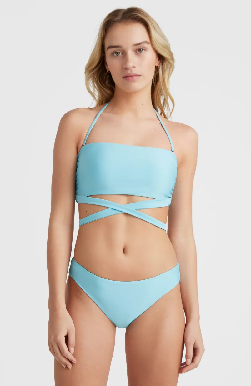 Bikini Jen - Maoi Bandeau | Blue Topaz