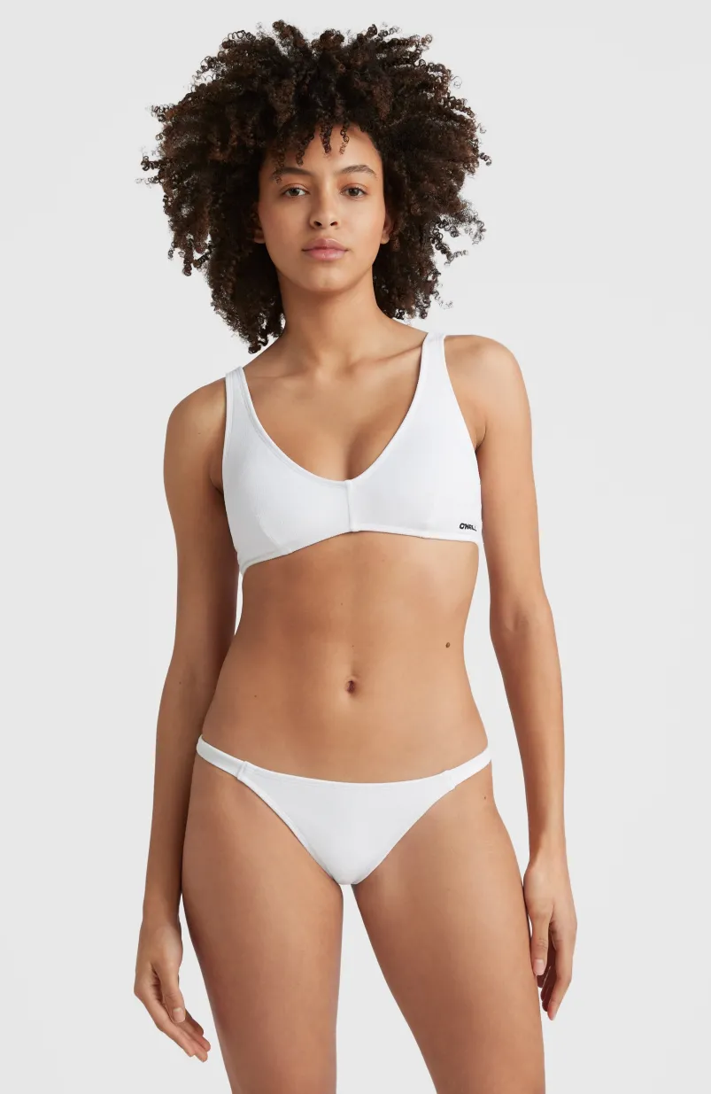 Bikini Terry Lucia Longline Triangle | Snow White