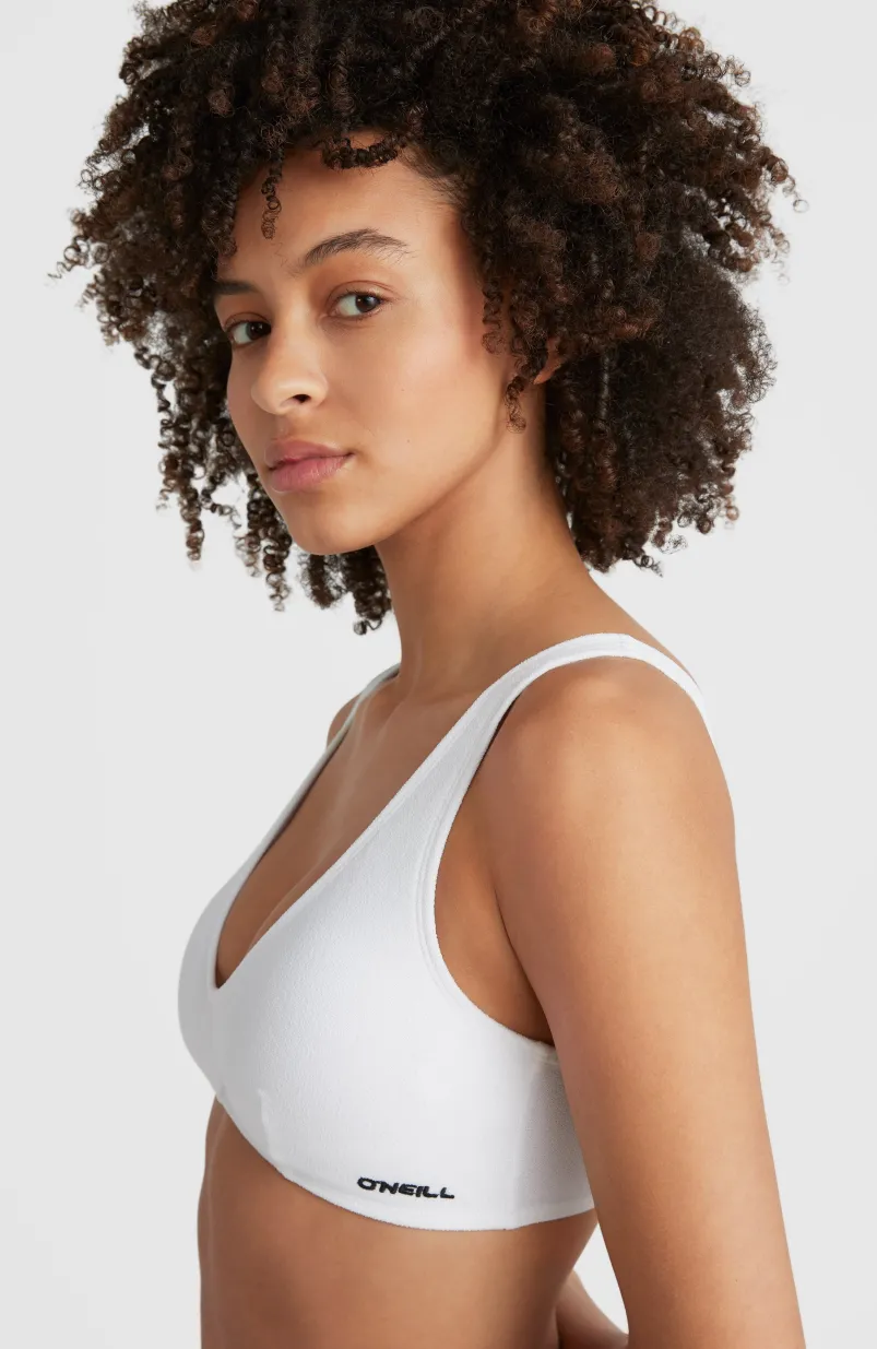 Bikini Terry Lucia Longline Triangle | Snow White