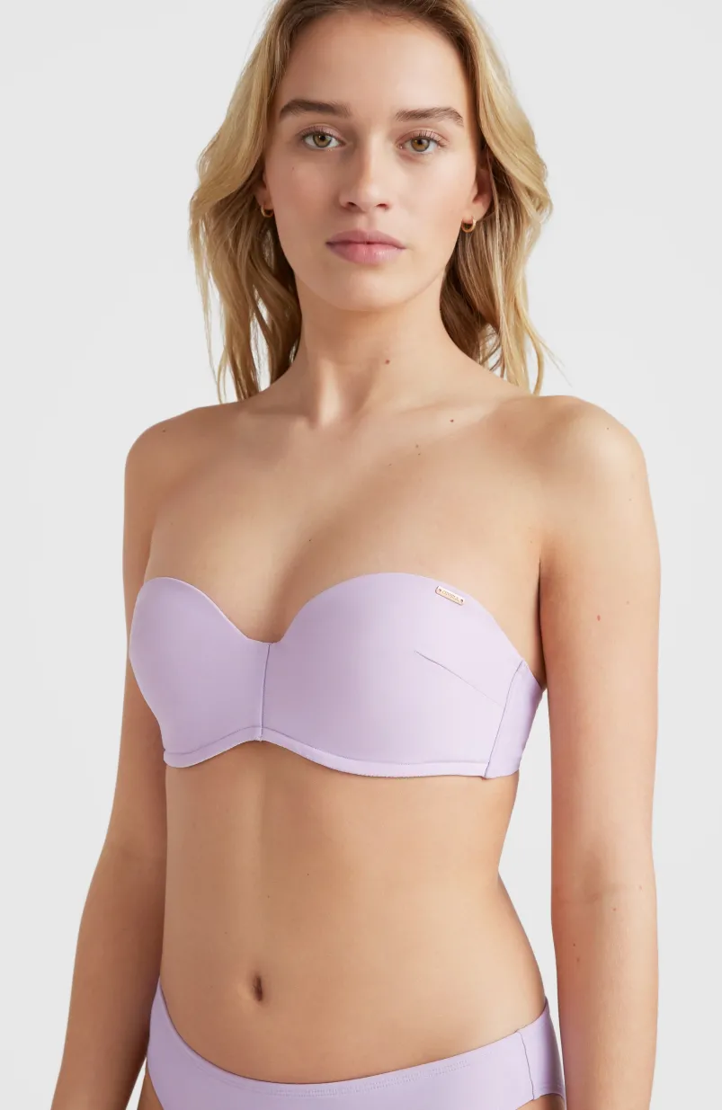Bikinitop Havaa Mould Wire Bandeau | Purple Rose