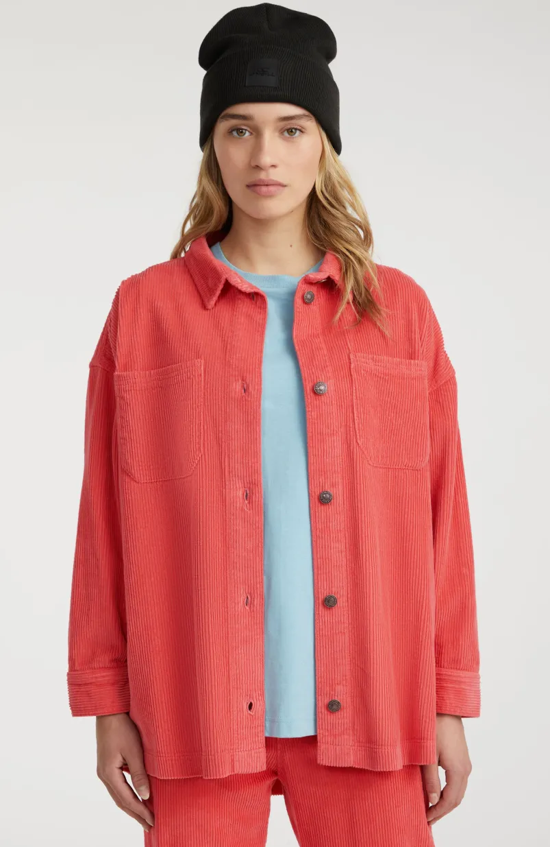 Blouse Cord Over | Red Orcher