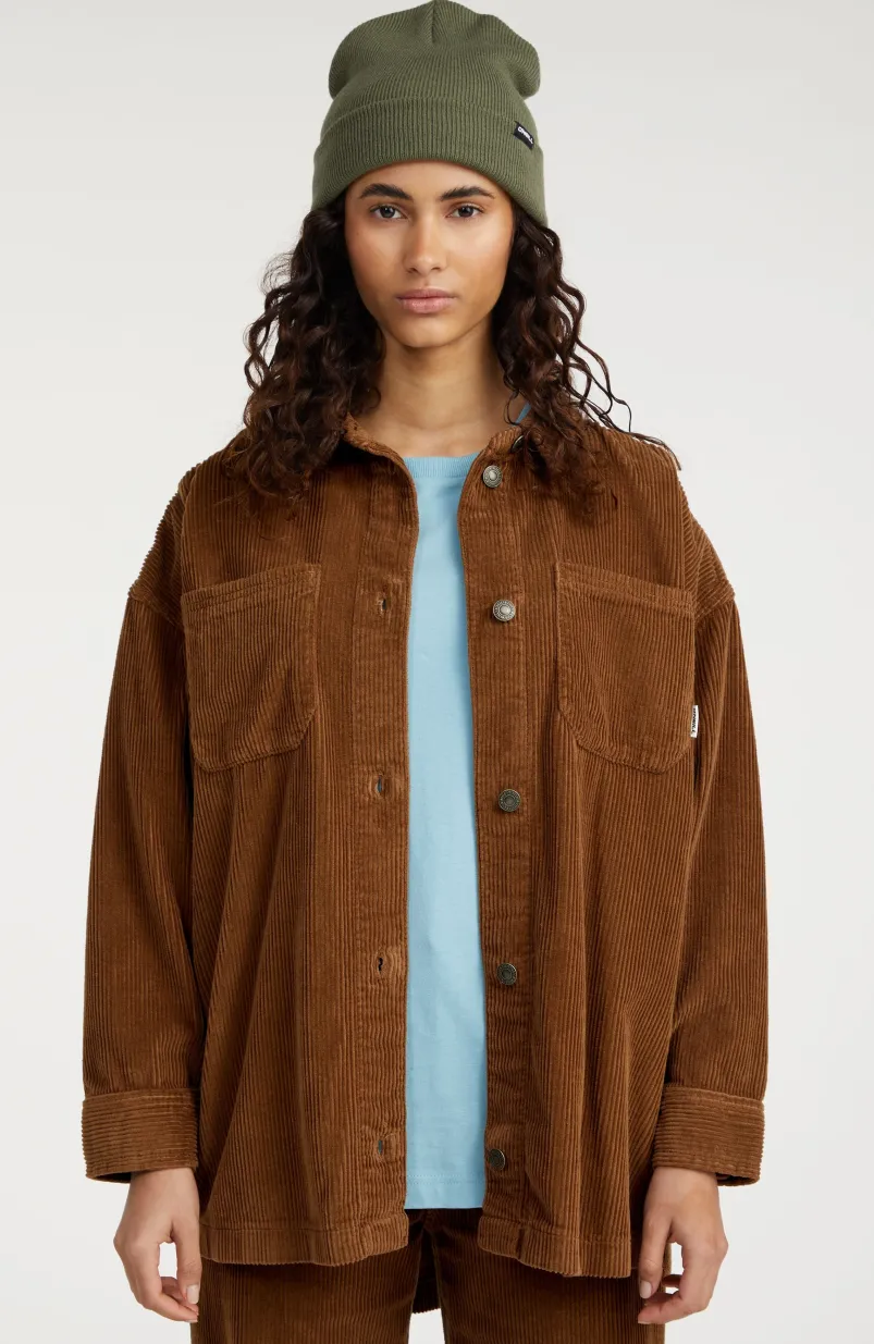 Blouse Cord Over | Melted Chocolate