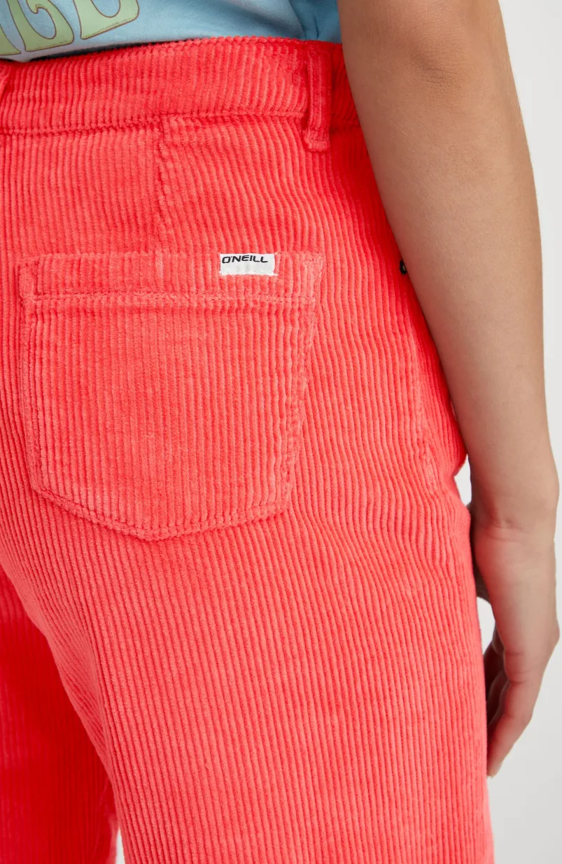 Broek Dive Cord | Red Orcher