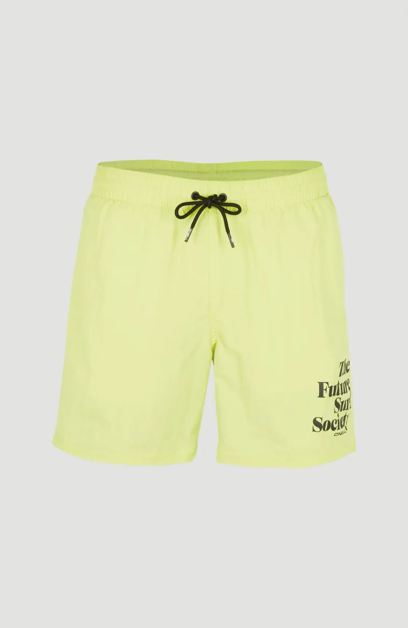 Cali FSS 16'' Zwemshort | Sunny Lime