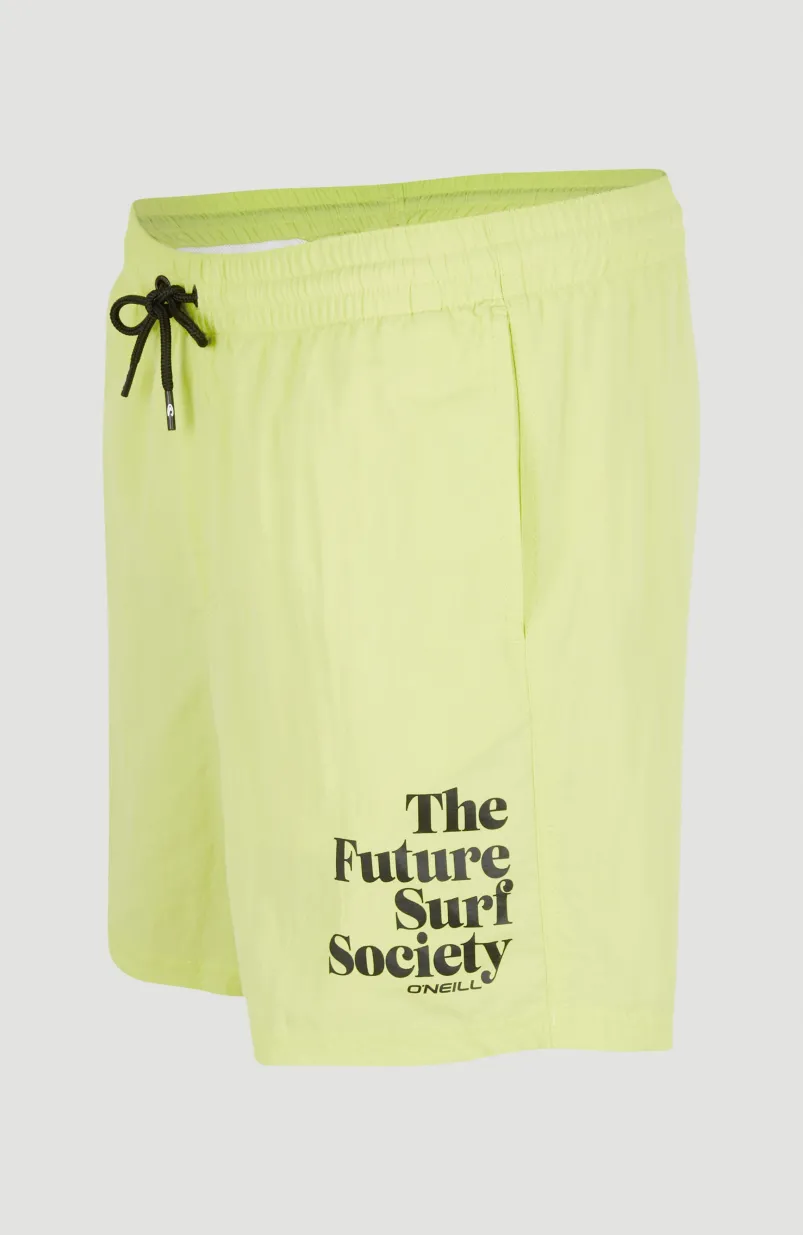 Cali FSS 16'' Zwemshort | Sunny Lime