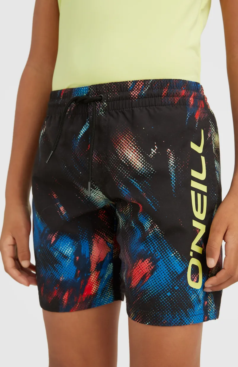 Cali Rutile 14'' Zwemshort | Black Future Fade