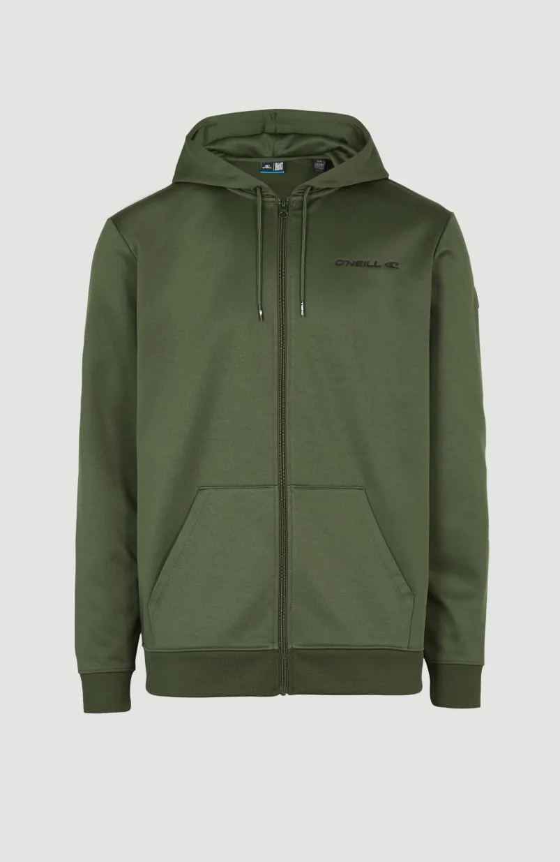 Capuchonvest Rutile Fleece | Forest Night