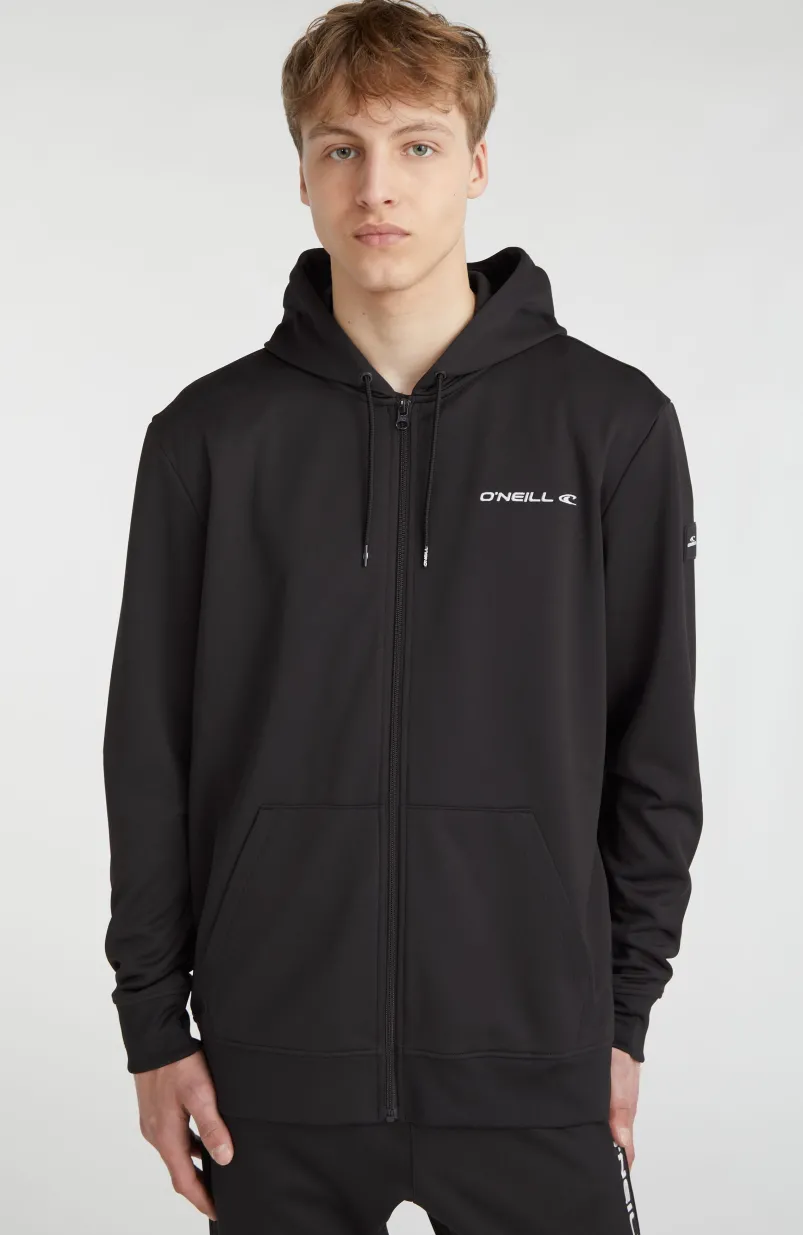 Capuchonvest Rutile Fleece | Black Out