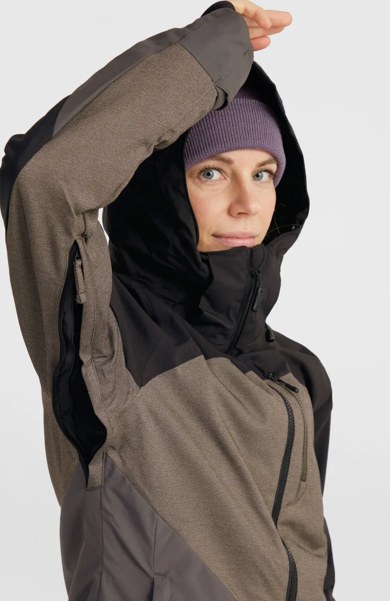 Carbonite Wintersportjas | Black Out Colour Block