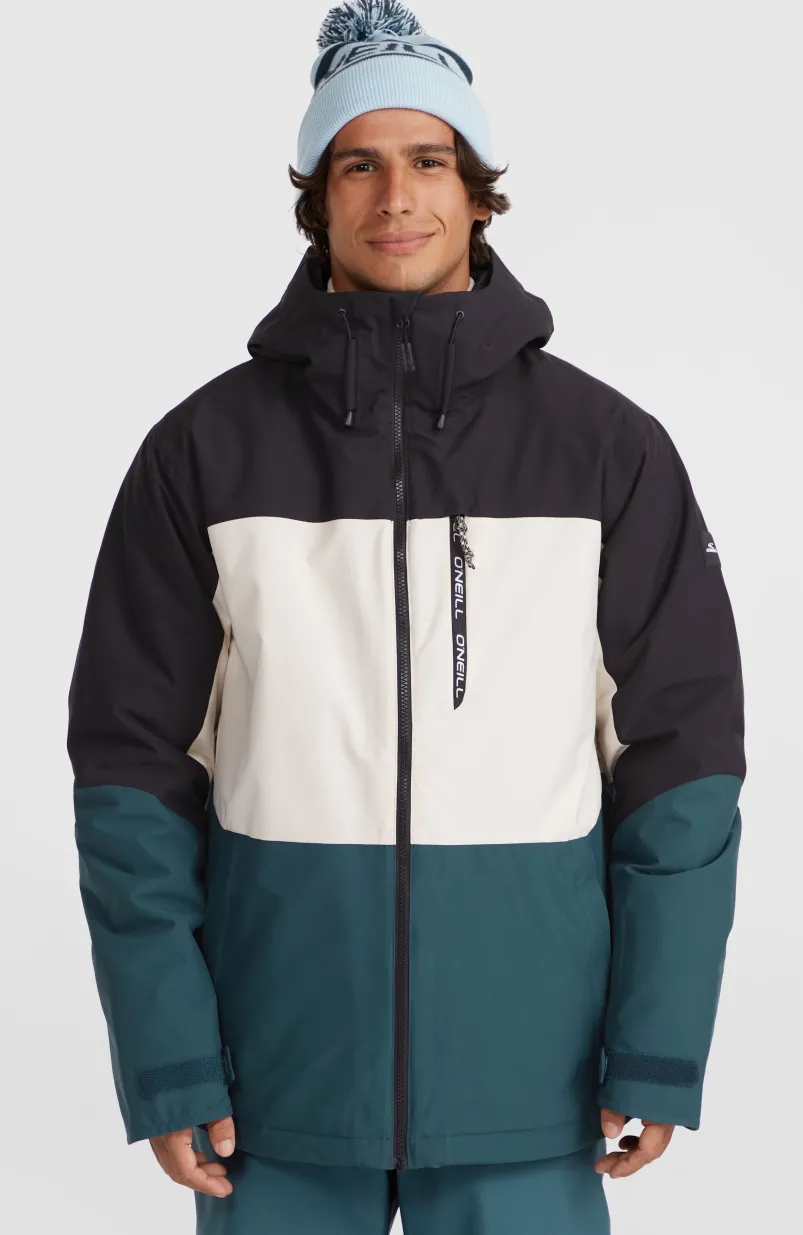 Carbonite Wintersportjas | Alma Steel Colour Block