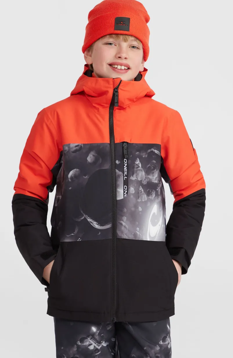 Carbonite Wintersportjas | Black Spacedout