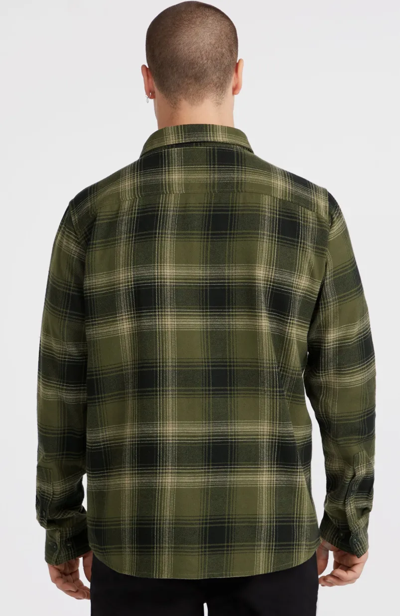 Check Flanellen Overhemd | Green Check Small