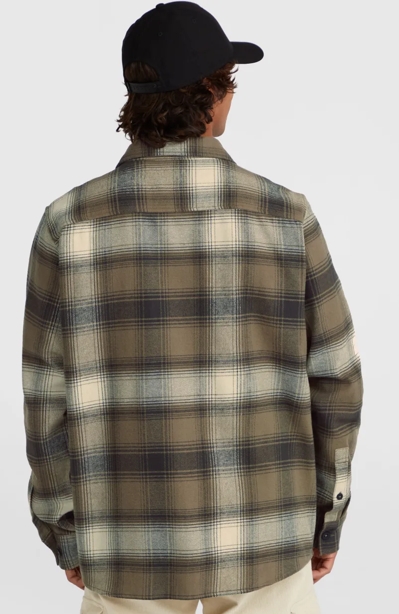 Check Flanellen Overhemd | Brown Check Small