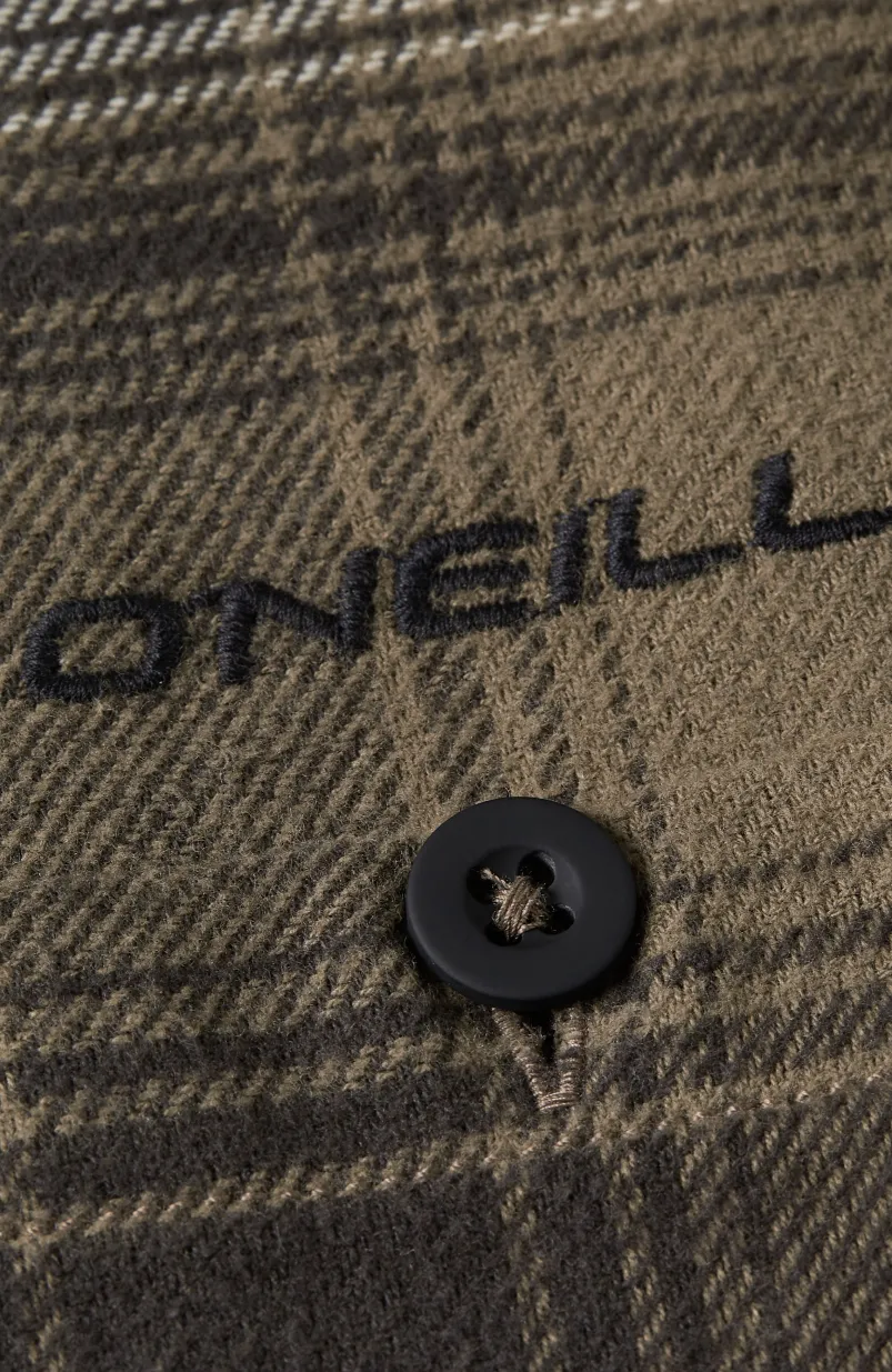 Check Flanellen Overhemd | Brown Check Small