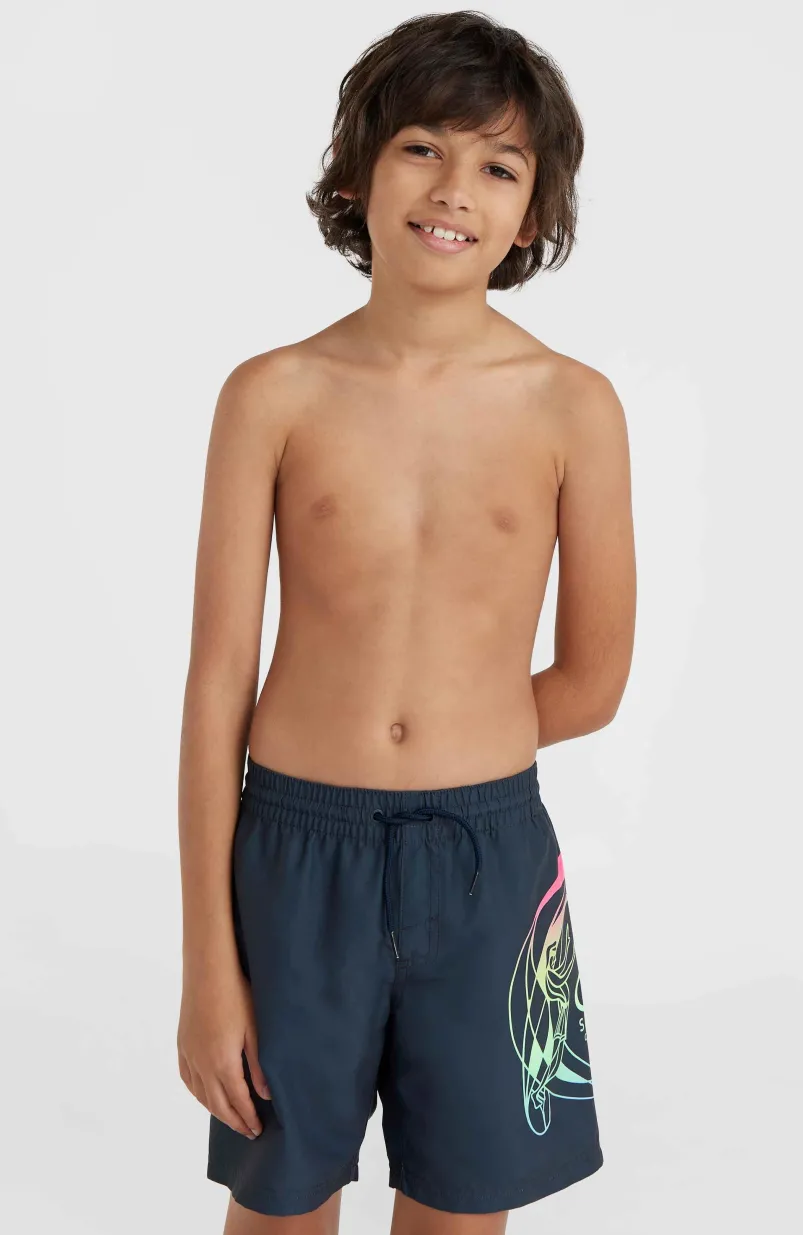 Circle Surfer 14" Zwembroek | Outer Space Circle Surfer Grandient Panel