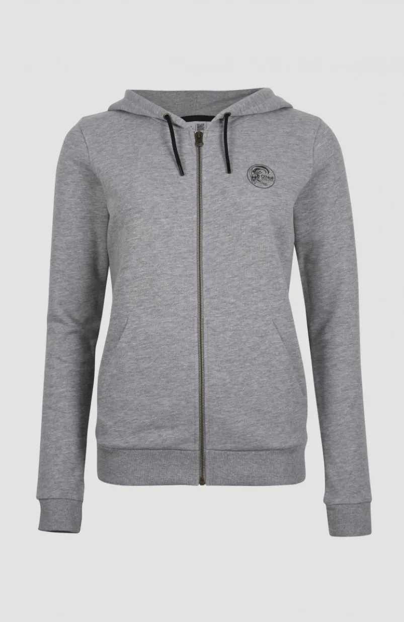 Circle Surfer Hoodie Jacket | Silver Melee