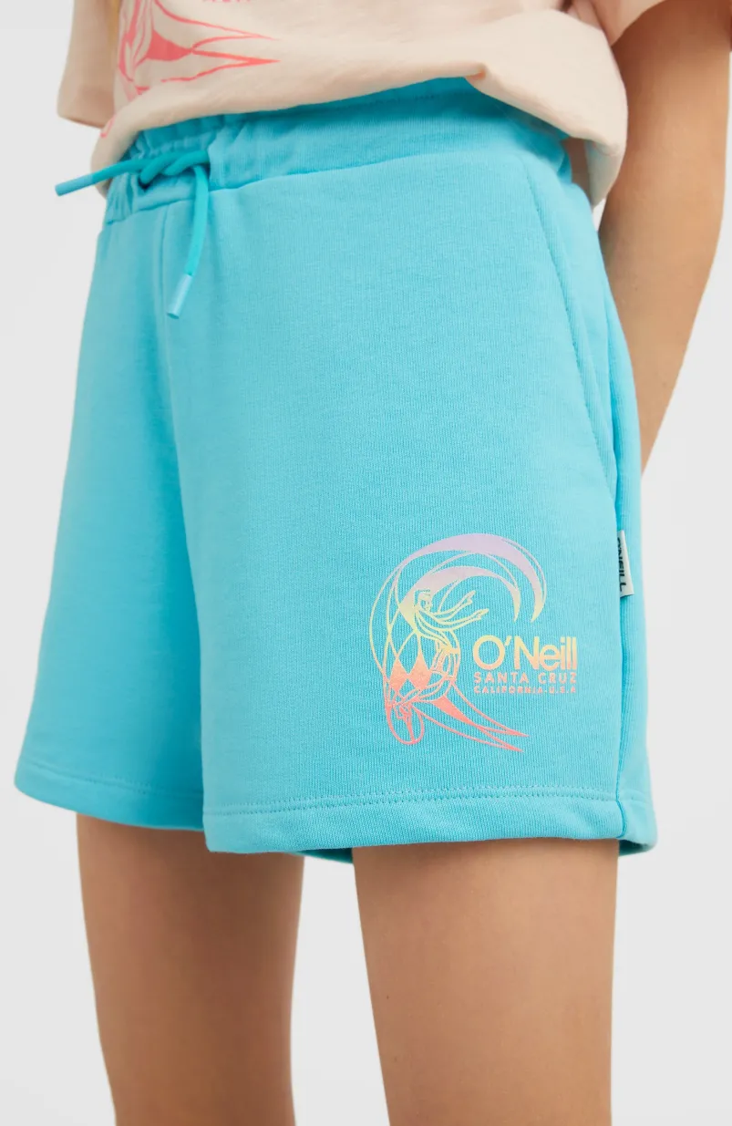 Circle Surfer Mid-Waist Joggingshort | Bachelor Button