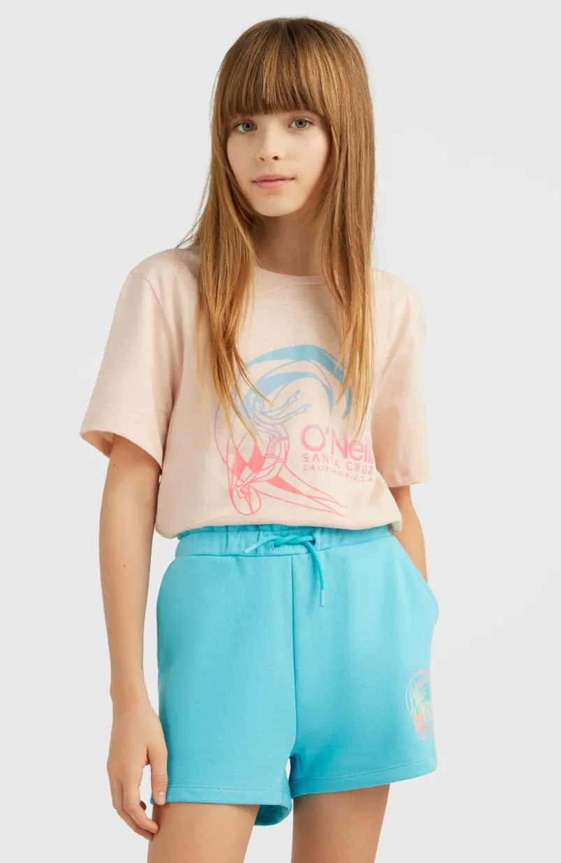 Circle Surfer Mid-Waist Joggingshort | Bachelor Button