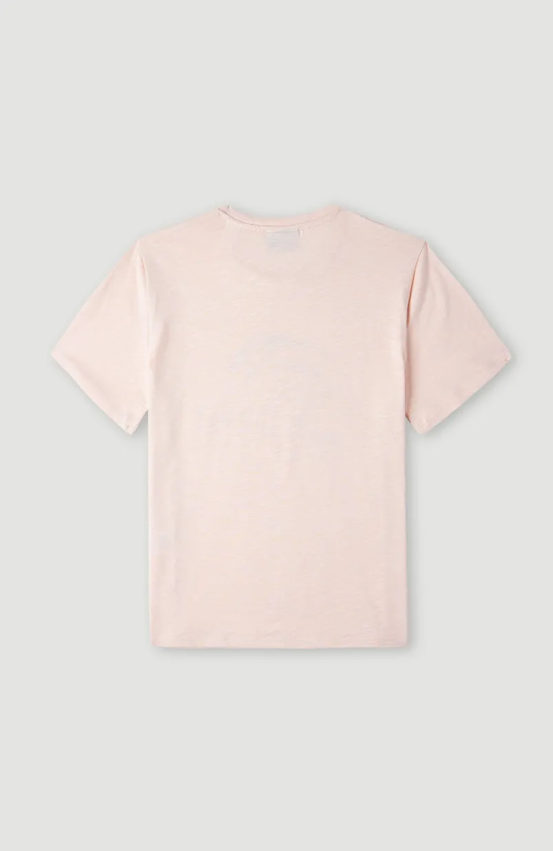 Circle Surfer T-shirt | Peach Whip