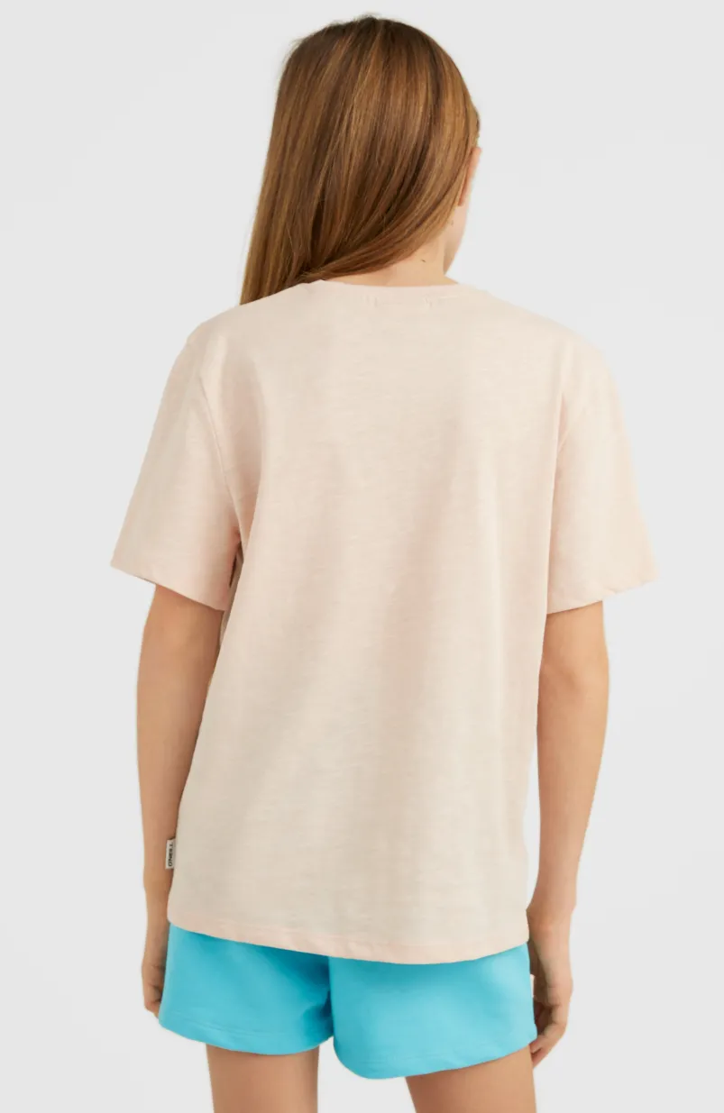 Circle Surfer T-shirt | Peach Whip