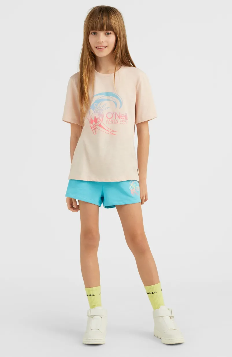 Circle Surfer T-shirt | Peach Whip