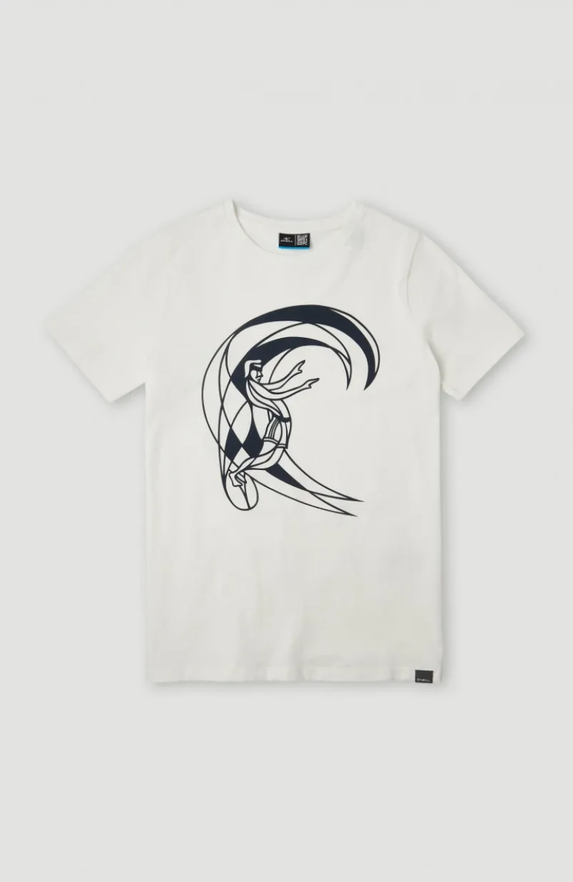 Circle Surfer T-Shirt | Snow White