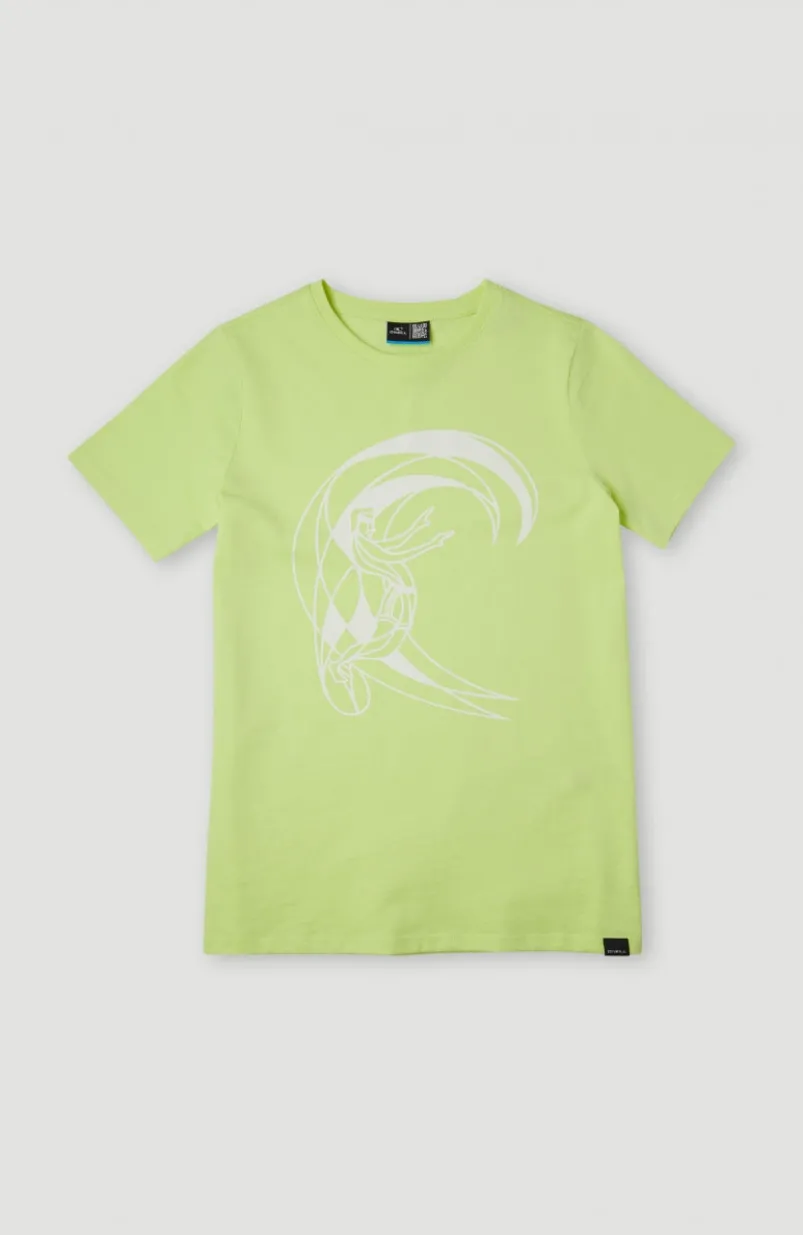 Circle Surfer T-Shirt | Sunny Lime