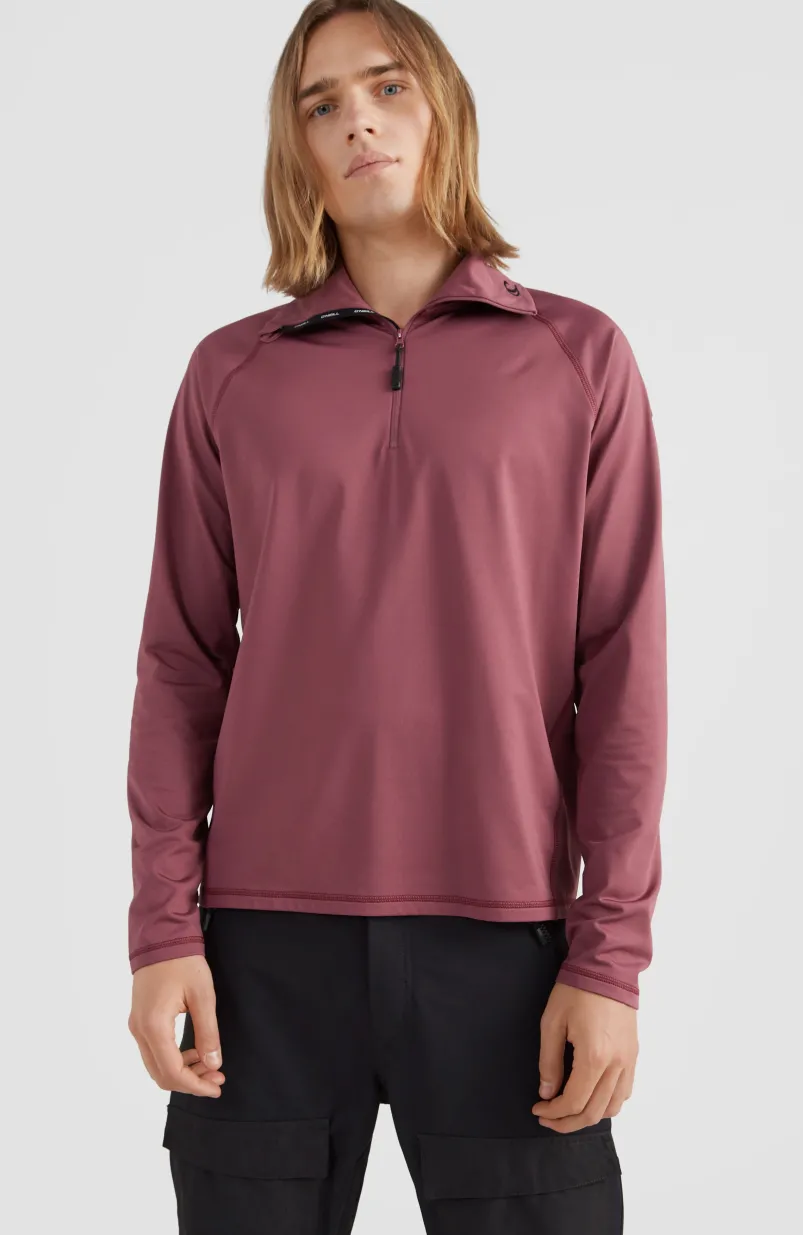 Clime Fleecetrui Met Halve Rits | Nocturne