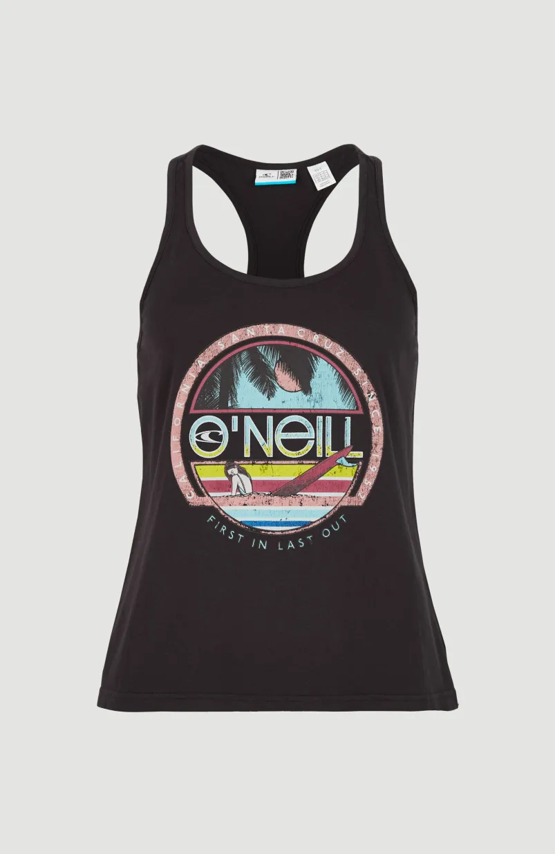 Connective Graphic Tanktop | Black Out