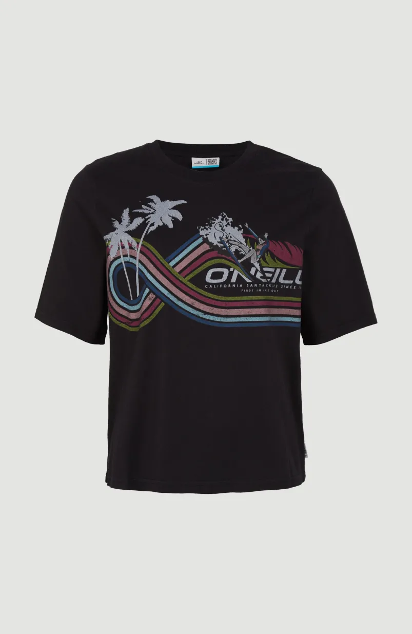 Connective Graphic T-shirt | Black Out