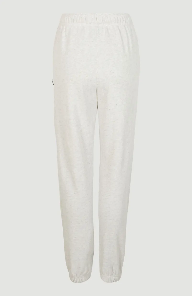 Connective High-Waist Joggingbroek | White Melange