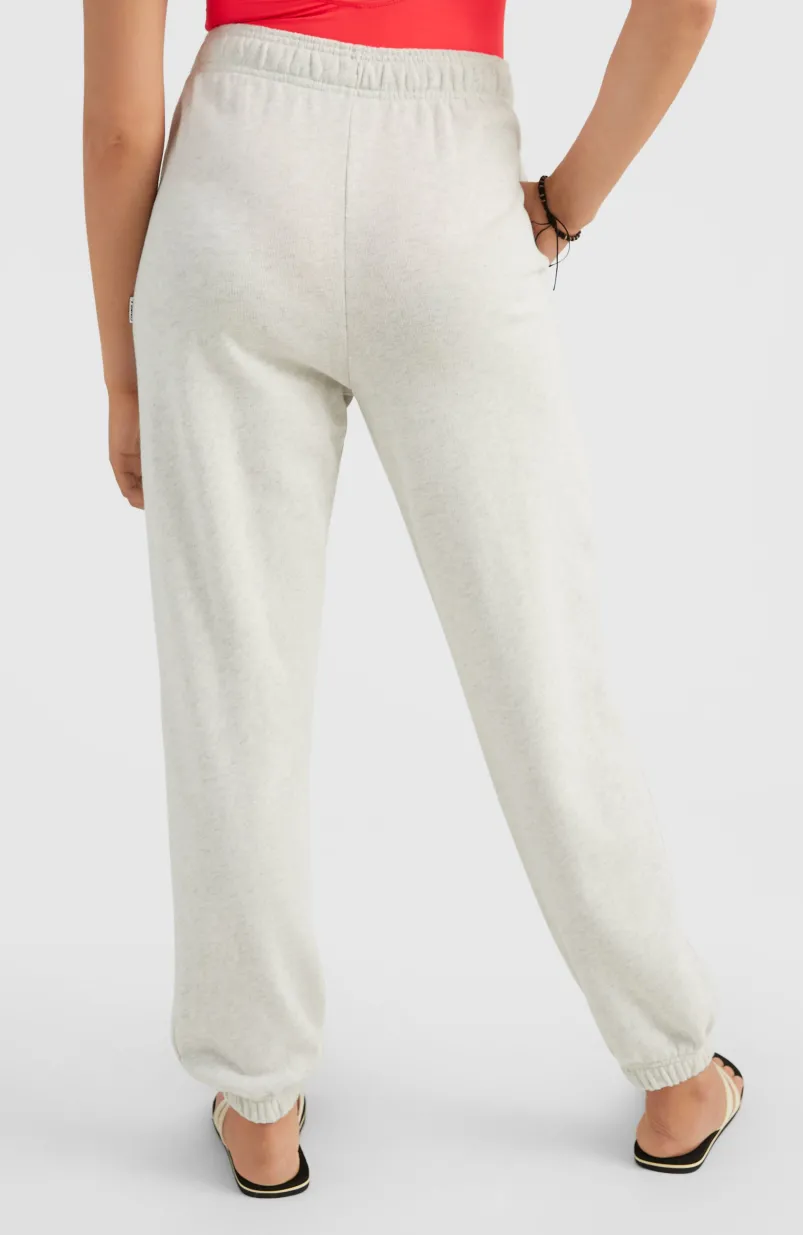 Connective High-Waist Joggingbroek | White Melange