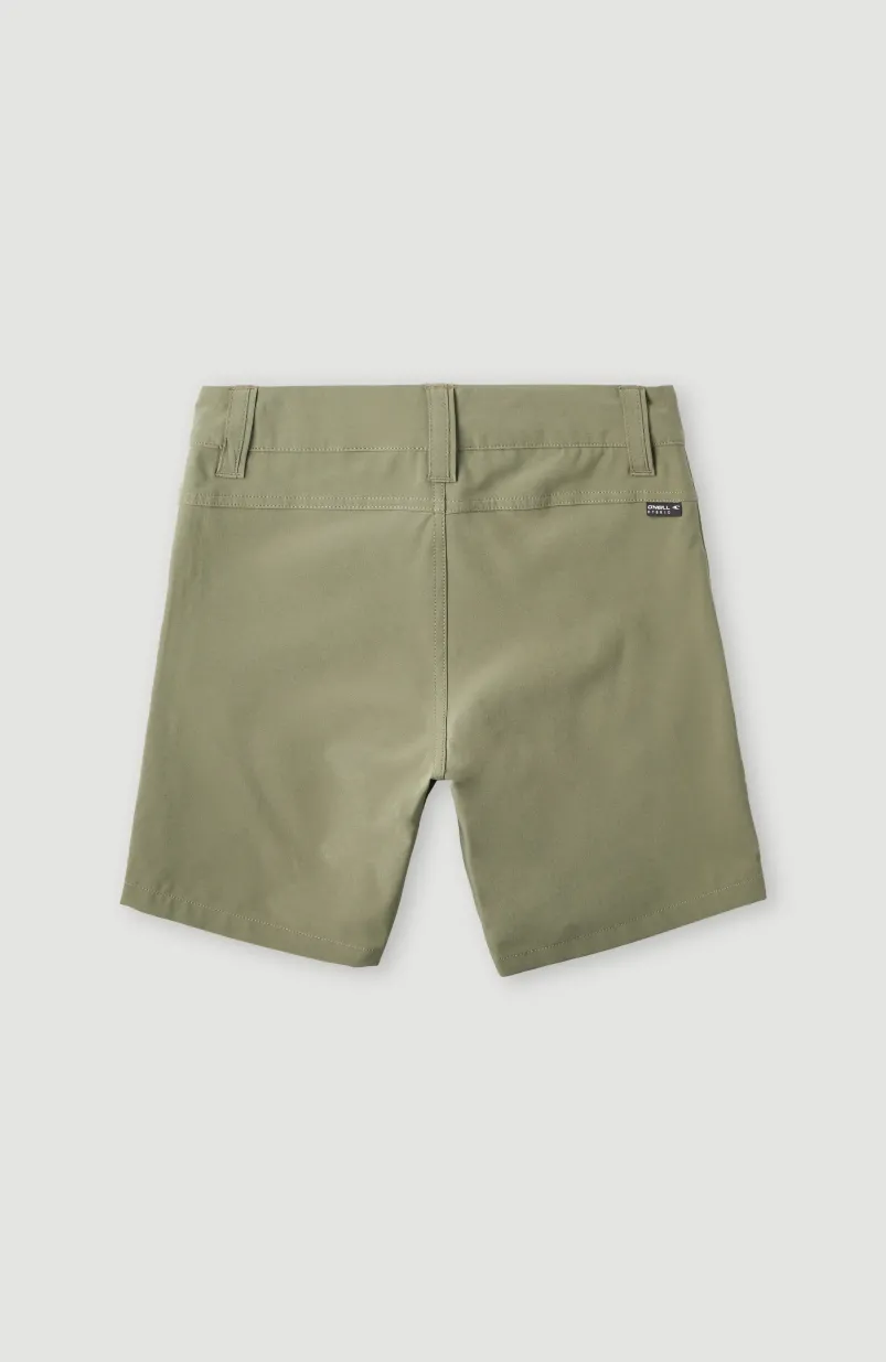 Easton Cargo Hybrid Short | Deep Lichen Green