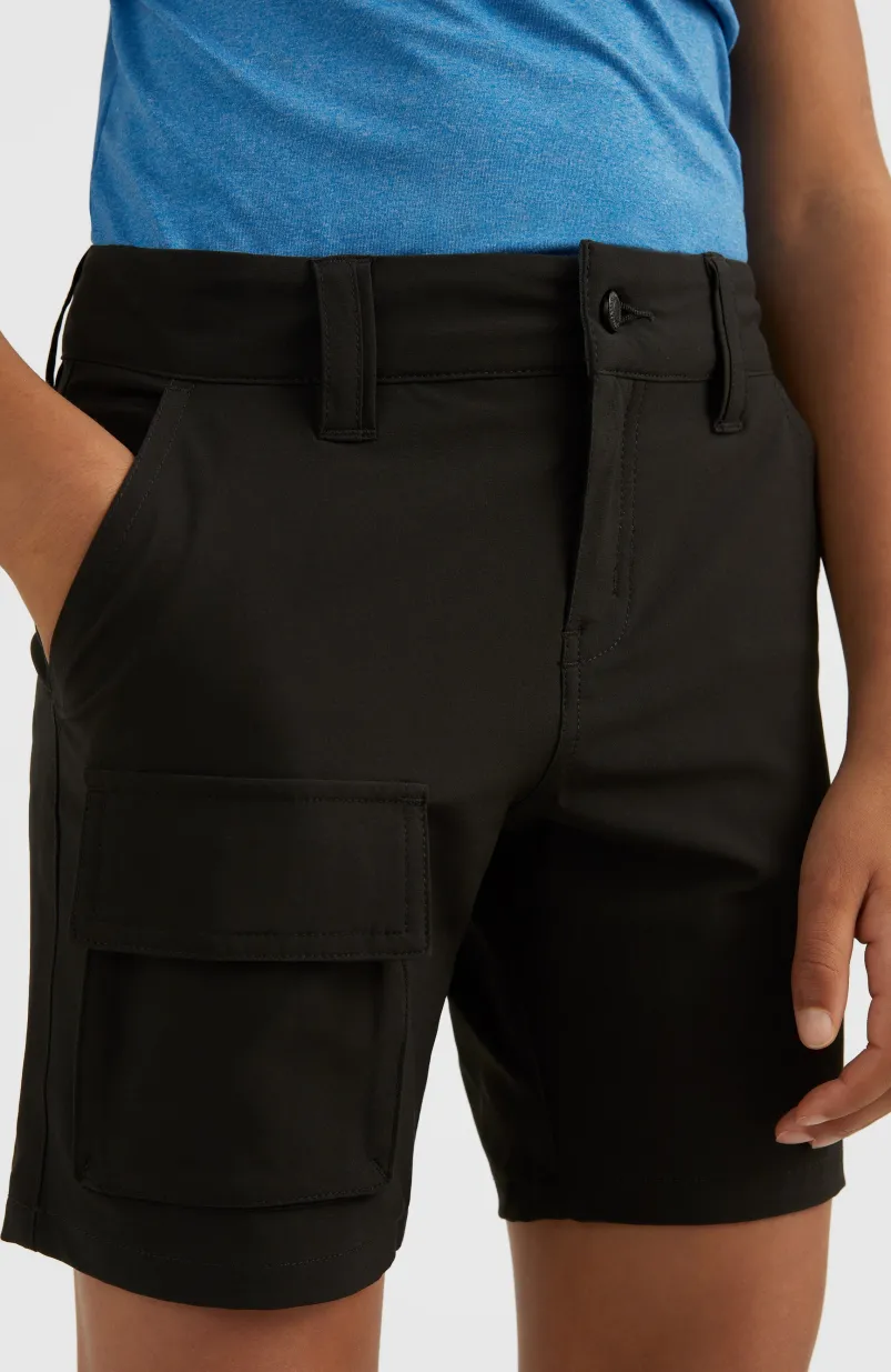 Easton Cargo Hybrid Short | Black Out