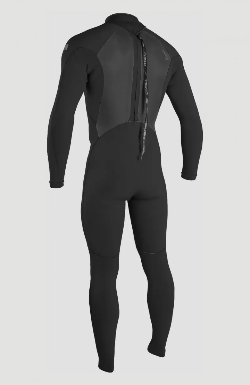 Epic 4/3mm Back Zip Full Wetsuit | Black