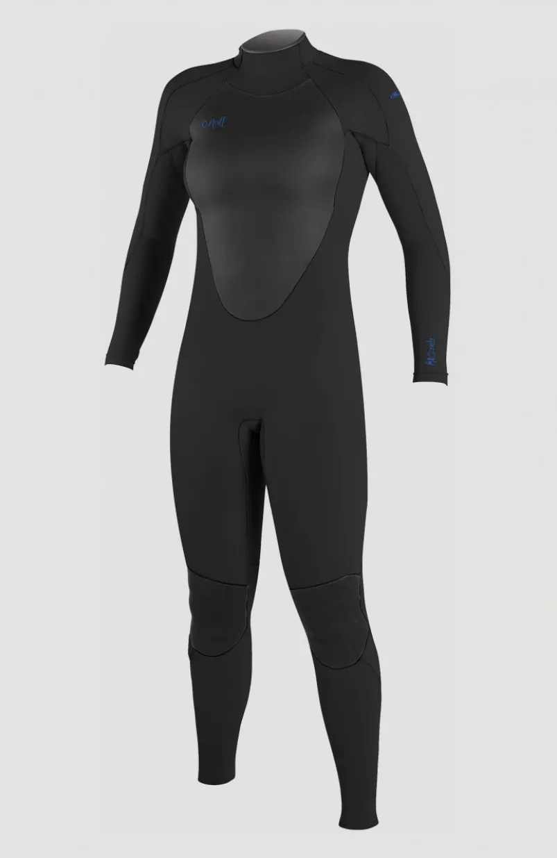 Epic 4/3mm Back Zip Full Wetsuit | Black