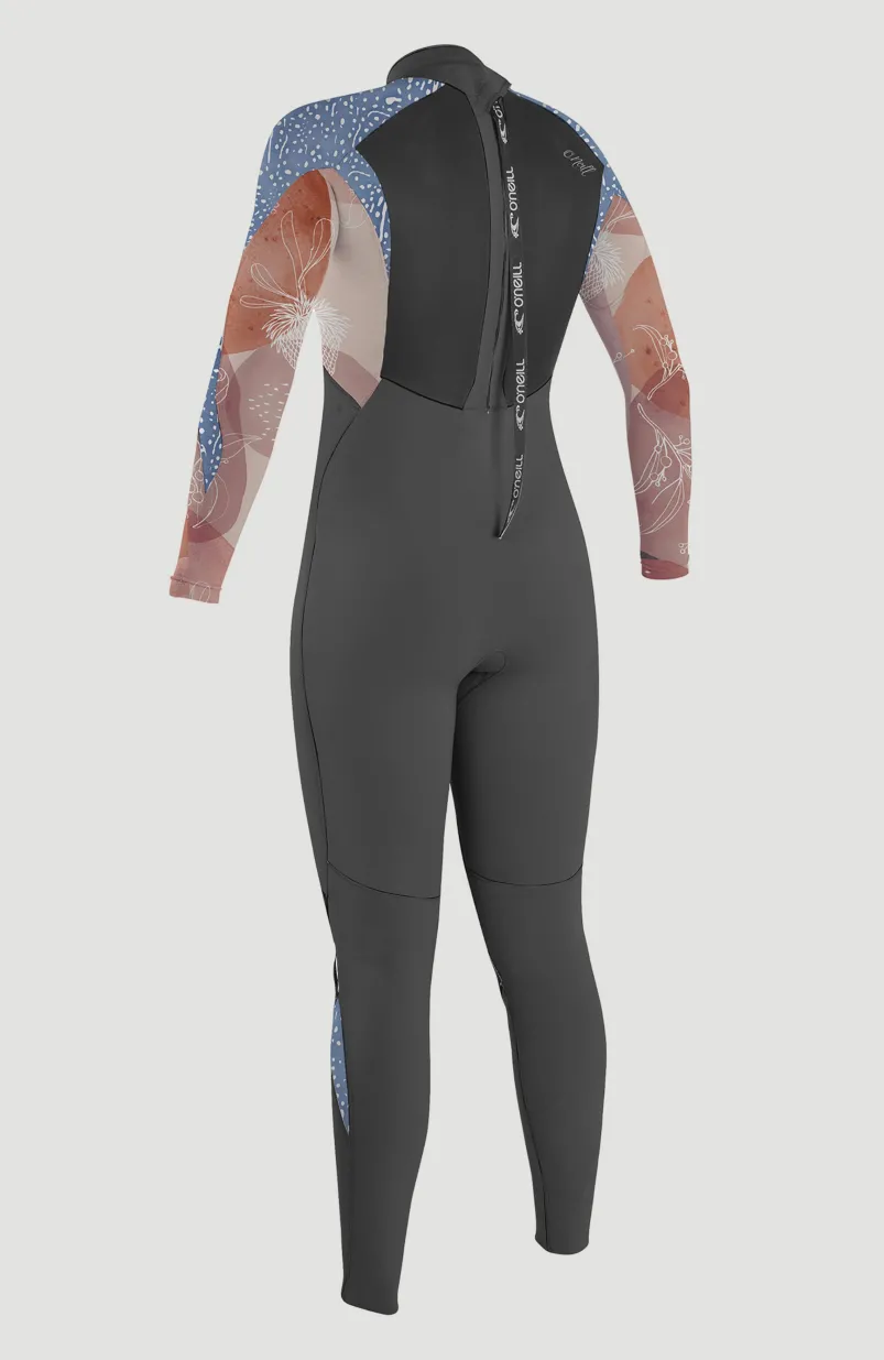 Epic 4/3mm Back Zip Full Wetsuit | GRAPHITE/DESERT BLOOM/DRIFT BL